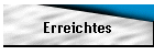 Erreichtes